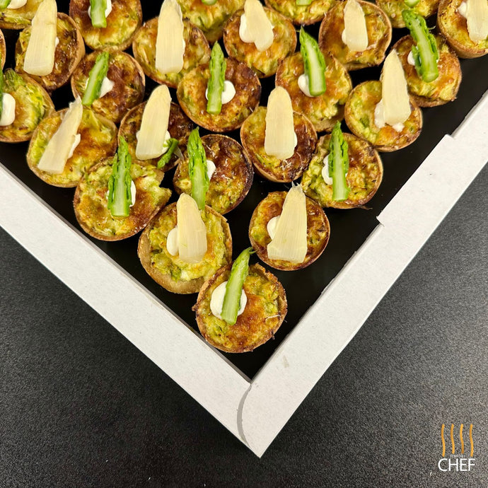 One tray contains 42 Canapes delivered to you